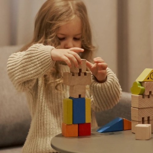 Кубики Ігротеко Будівельні блоки Місто 18 елементів (900538)