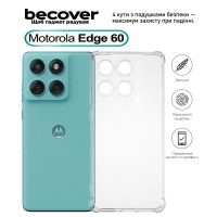 Чохол до мобільного телефона BeCover Anti-Shock Motorola Edge 60 Clear (713804)