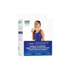 Бандаж MedTextile Бандаж на шийний відділ хребта мякої фіксаціЇ з жорст. (4820137290084)