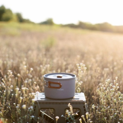 Котел туристичний Tribe Pot 3 л Alu алюмінієвий grey (T-FH-0015-grey)