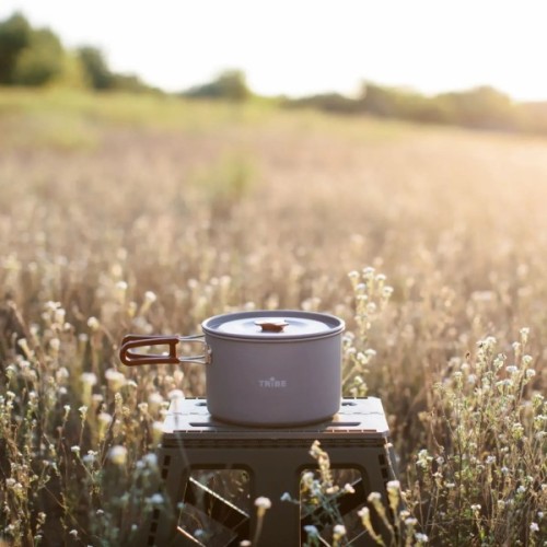 Котел туристичний Tribe Pot 3 л Alu алюмінієвий grey (T-FH-0015-grey)