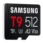 Карта пам'яті Samsung 512GB microSDXC class 10 UHS-I U3 V30 A2 T9 (MB-MH512T/WW)