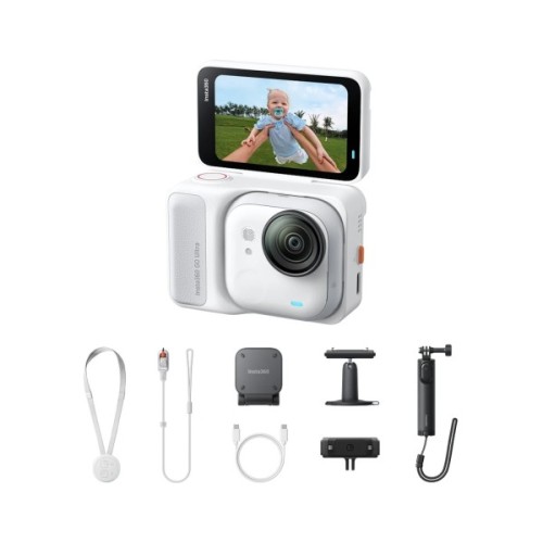 Екшн-камера Insta360 GO Ultra Creator Bundle Arctic White (6977644765234)