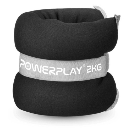 Обважнювач PowerPlay PP-4349 Ankle/Wrist Weights 2 х 2 шт Чорні (PP_4349_Black_2)