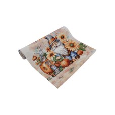 Доріжка на стіл Прованс гобеленова Гарбузові гноми 40х140 (036202)