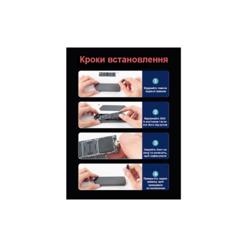 Кишеня зовнішня Dynamode M.2 SSD NVMe/SATA combo to USB3.2 GEN2 USB-C (DM-CAD-SSD14)