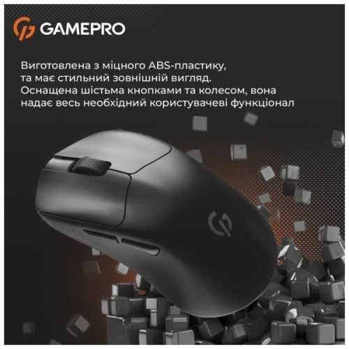 Мишка GamePro Genesis Avenger Wireless/Bluetooth/USB Black (GM096B)
