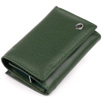 Гаманець ST Leather Зі шкіри унісекс Зелений (19332)