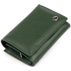 Гаманець ST Leather Зі шкіри унісекс Зелений (19332)