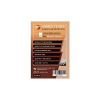 Протектор для карт Games 7 Days 80 х 120 мм, Ultra-Fit, 100 шт (STANDART) (GSD-018012)