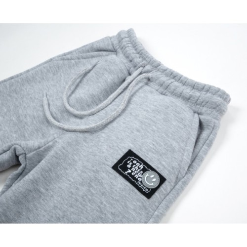 Штани дитячі Cloise флісові (CL0154024-104G-gray)