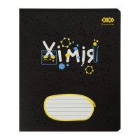 Зошит ZiBi предметний BLACK, 36 аркушів, клітинка, хімія (ZB.1730-85)