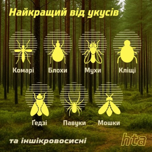 Спрей від комах HTA Extreme Deet 30% 200 мл (4820159543601)