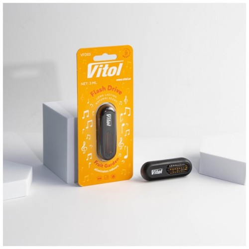 Ароматизатор для автомобіля VITOL Flash Drive Fruit Garden (VFD03)