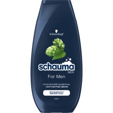 Шампунь Schauma Men з екстрактом хмелю для щоденного догляду 250 мл (4012800567658)