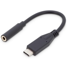 Перехідник USB-C M to 3.5mm F 0.2m Digitus (AK-300321-002-S)