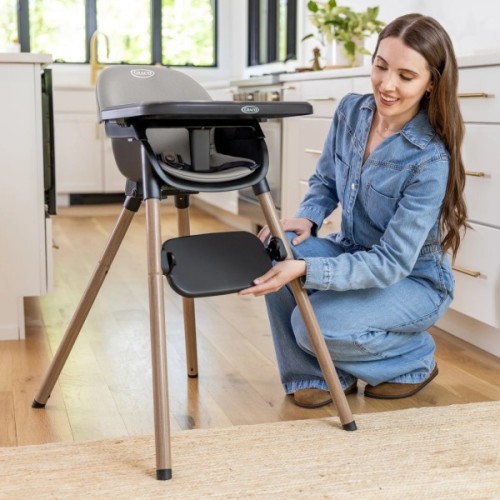Стілець для годування Graco 3 в 1 Presti, сірий (3AJ999STGEU)