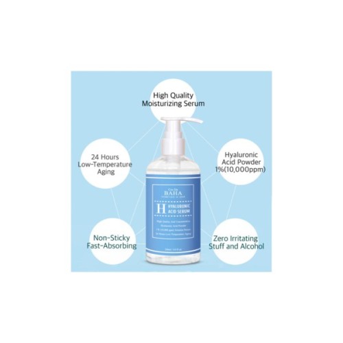 Сироватка для обличчя Cos De BAHA Hyaluronic Acid Serum 240 мл (8809240318485)