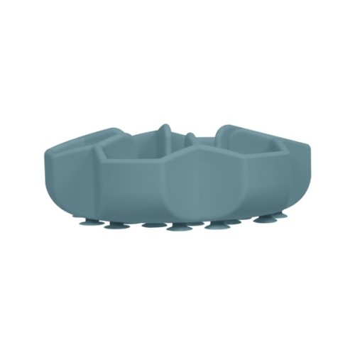 Універсальний посуд для тварин WAUDOG Silicone миска для повільного харчування 750 мл сіра (235411)