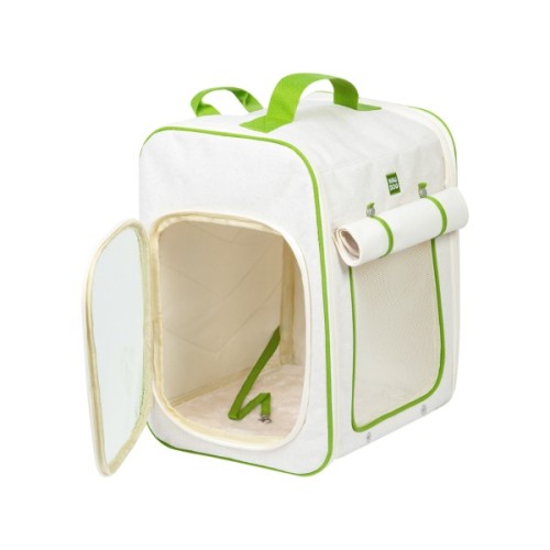 Переноска для тварин WAUDOG Relax Eco 42х34х27 см для котів та дрібних порід собак до 8 кг (9986)