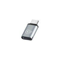 Перехідник Lightning F to USB-C M gray XoKo (XK-AC-027)