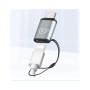 Перехідник Lightning F to USB-C M gray XoKo (XK-AC-027)