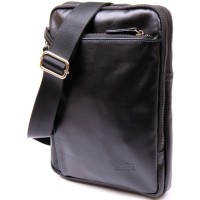 Сумка Shvigel З натуральної шкіри Чорна (11281)