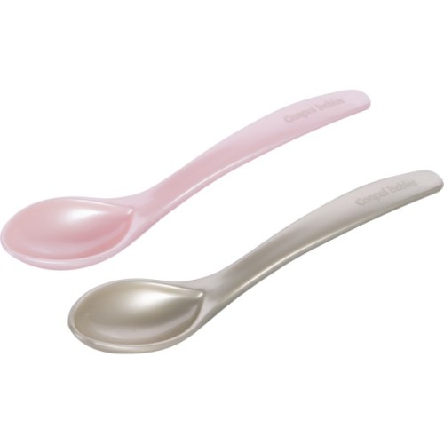 Набір дитячого посуду Canpol babies ложечок 2 шт рожевий (59/582_pin)