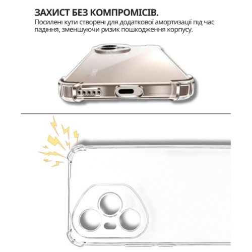 Чохол до мобільного телефона BeCover Anti-Shock Honor 400 Pro Clear (714712)