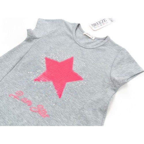 Плаття дитяче Breeze із зіркою (14353-152G-gray)