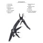 Мультитул Active Handy Tool Black (PE86A-H)