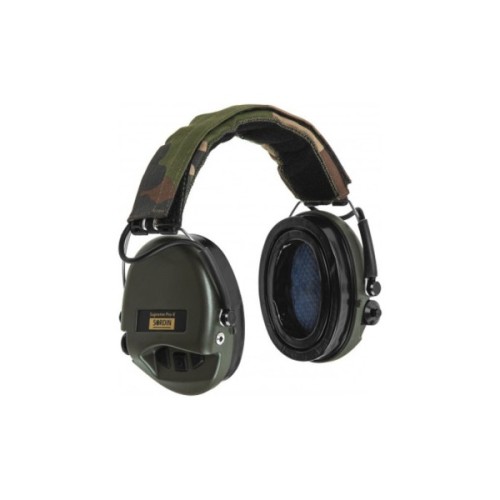 Тактичні навушники Sordin Supreme Pro X LED Olive (75302-X-07-S)