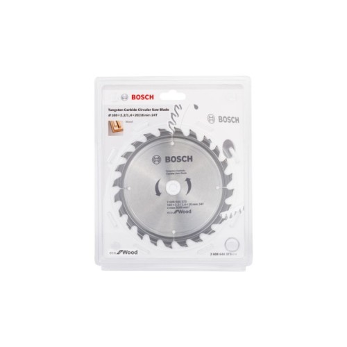 Диск пильний Bosch пиляльний Eco for WO 160x20/16-24T (2.608.644.373)