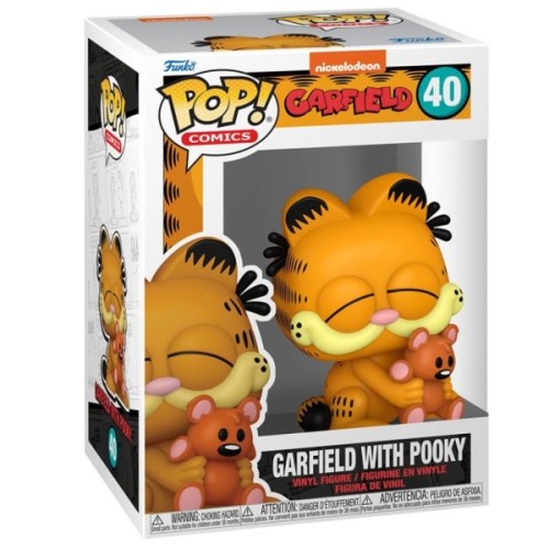 Фігурка Funko Pop серії Гарфілд - Гарфілд з Пукі (80163)