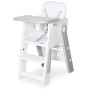 Стілець для годування Mealux Feedo White/Grey (KD-F033 White/Grey)