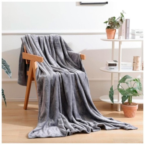 Плед Bergamo Fancy сірий 130 х 180 см (70030405-07)