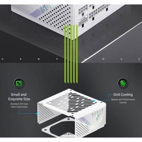 Блок живлення Gamemax 750W (GS 750G WH V25)