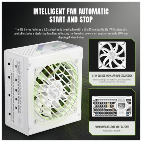 Блок живлення Gamemax 750W (GS 750G WH V25)