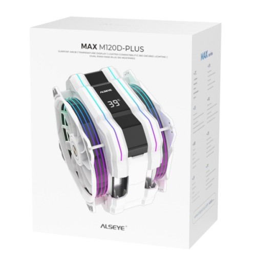 Кулер до процесора Alseye M120D-W-Plus II (AS.01.01.0051)