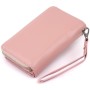 Гаманець ST Leather Зі шкіри Рожевий (19344)