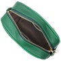Сумка Vintage Стьобана жіноча з натуральної шкіри Зелена (22613)