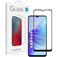 Скло захисне ACCLAB Full Glue Oppo A57S Black (1283126576690)