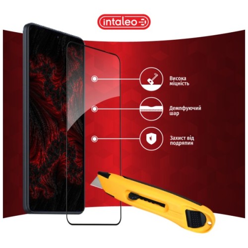 Скло захисне Intaleo Full Glue Xiaomi Redmi K60 Black (1283126589867)