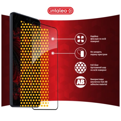 Скло захисне Intaleo Full Glue Xiaomi Redmi K60 Black (1283126589867)