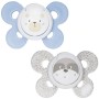 Пустушка Chicco Physio Comfort силіконова від 2 до 6 місяців 2шт. (блакитна) (74931.21.00)