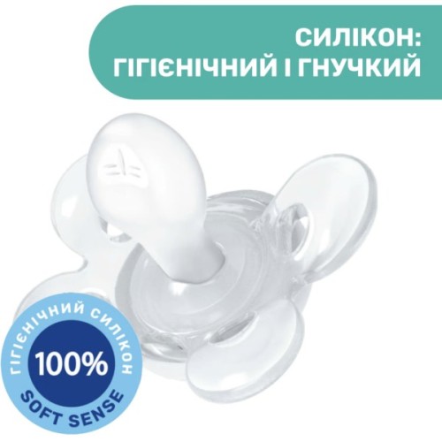 Пустушка Chicco Physio Comfort силіконова від 2 до 6 місяців 2шт. (блакитна) (74931.21.00)