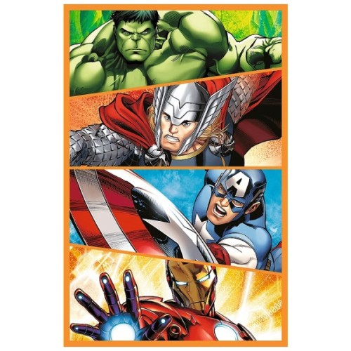 Пазл Trefl The Avengers Дні наповнені діями 3x80 (5900511348835)