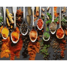 Картина по номерам Santi Світ спецій 40*50 см алмазна мозаїка (954715)