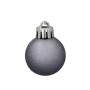 Ялинкова іграшка Chomik пластикові кульки компл. 24 шт, 3см, сіро-сині (5900779877153_1)