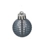 Ялинкова іграшка Chomik пластикові кульки компл. 24 шт, 3см, сіро-сині (5900779877153_1)